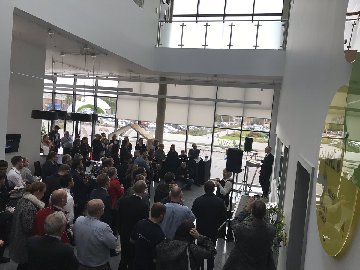 Official opening of The Science Centre <a href="/UoWSP/">University of Wolverhampton Science Park</a> a fantastic facility and addition for #Wolverhampton