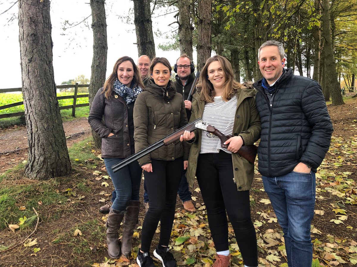 NeonFreight's tweet photo. Clay shoot at #cloudside Congleton with East Cheshire Chamber or commerce 👌🔫 https://t.co/1skftmoMGl