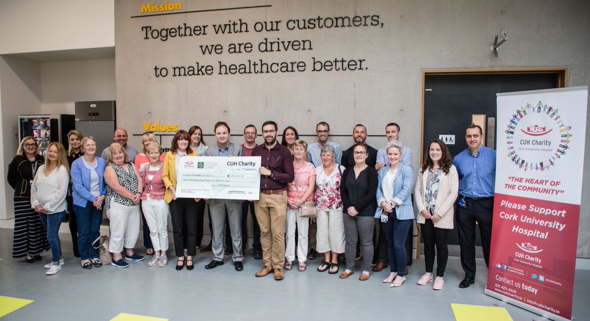 Stryker have RAISED a phenomenal figure of €50,119 over the past five years for CUH Children's Unit. #ThankYou #SuccessfulEvent #ElectricAtmosphere
Looking forward to the '19 version. Charity Partners like Stryker allows us to provide patients with the care that they deserve :-)