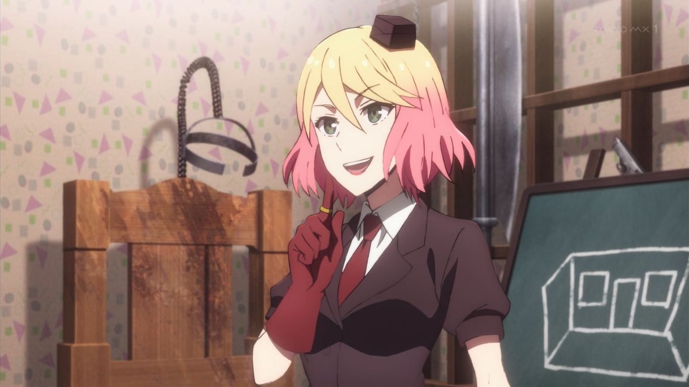 殺戮の天使　プリンセスカフェ　アクリルスタンド キャシー　キャサリン・ワード くじ引き堂 殺戮の天使 TVアニメ5周年記念くじ S-5賞 アクリル