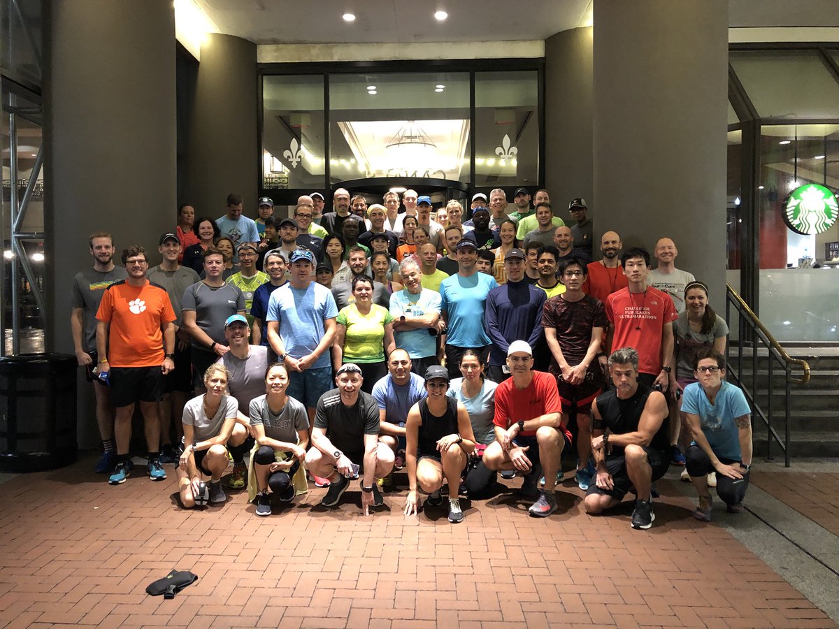 VizWizBI's tweet photo. Great turnout for #RunTC18 this morning. Join us tomorrow at 5:30am. #TC18 https://t.co/hPGkqKSBca