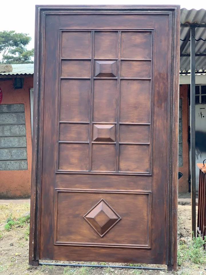 Brilliant metal door with chocolate finish paint ...

Place your order with us on

+254722567606