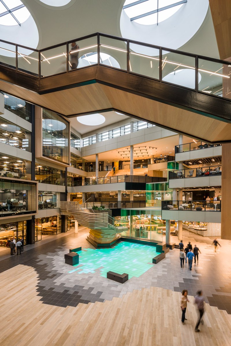 Gensler_Europe's tweet image. Did you hear the latest from @dezeen?

Read more about how we turned @Microsoftirl&apos;s Dublin office into an island inspired paradise with a human-centric twist.

ow.ly/nrVu30mlW98
#ArchitectureForPeople #HumanApproach