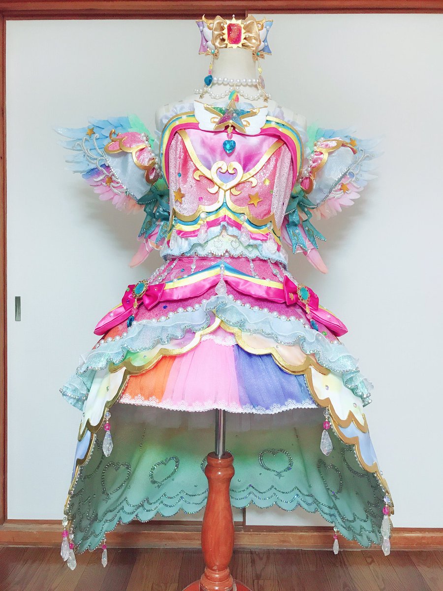 アイカツ 星のツバサドレスセット レインボーエトワール 虹野ゆめ