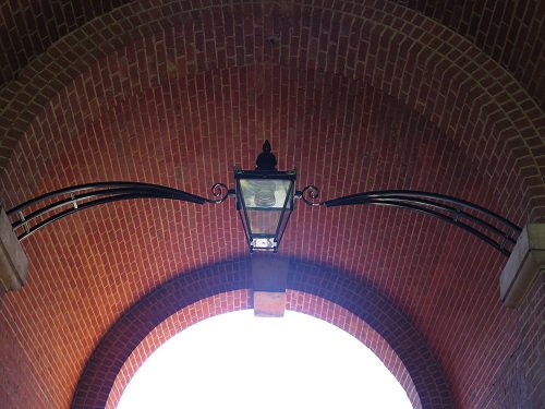 KESWitley's tweet photo. We have just had our new lamp fitted under the front archway - looks amazing! Thank you very much @KESWEstates #investment https://t.co/EAko6l1jTt