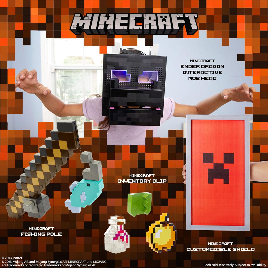 MATTEL on X: Looking for last-minute Halloween costume ideas? 👀🎃 Check  out the @Minecraft Ender Dragon Mob Mask, available at @Target, and other  fun accessories at a retailer near you!    /