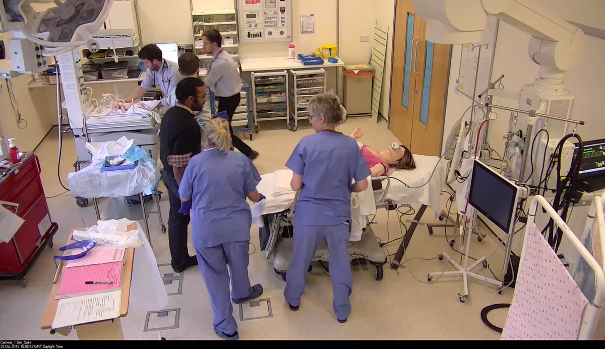 UHDBResusandSim's tweet photo. Fantastic day of simulation teaching  with SimMom by the Midwife Clinical Educators for the CP2 medical students on their Obstetric rotation @UHDBTrust @UHDBUndergrad https://t.co/Ju1Zl4zoAI