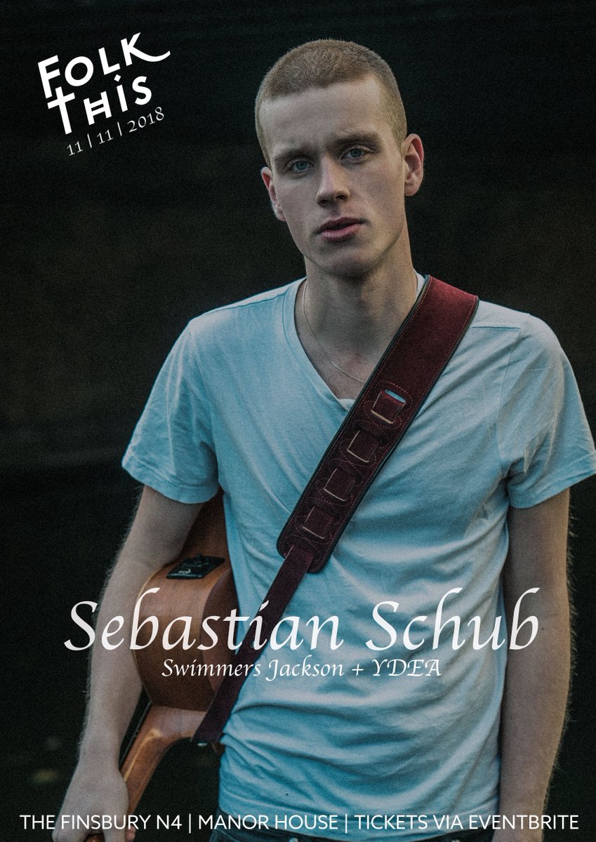 Next <a href="/FolkThisLondon/">Folk This</a> !

<a href="/Sebastian_Schub/">sebastian.schub</a>   @SwimmersJackson
YDEA

 <a href="/TheFinPub/">The Finsbury</a> , November 11th!

Free tickets⤵   
bit.ly/2yfHewI 

#live 
#music
#London