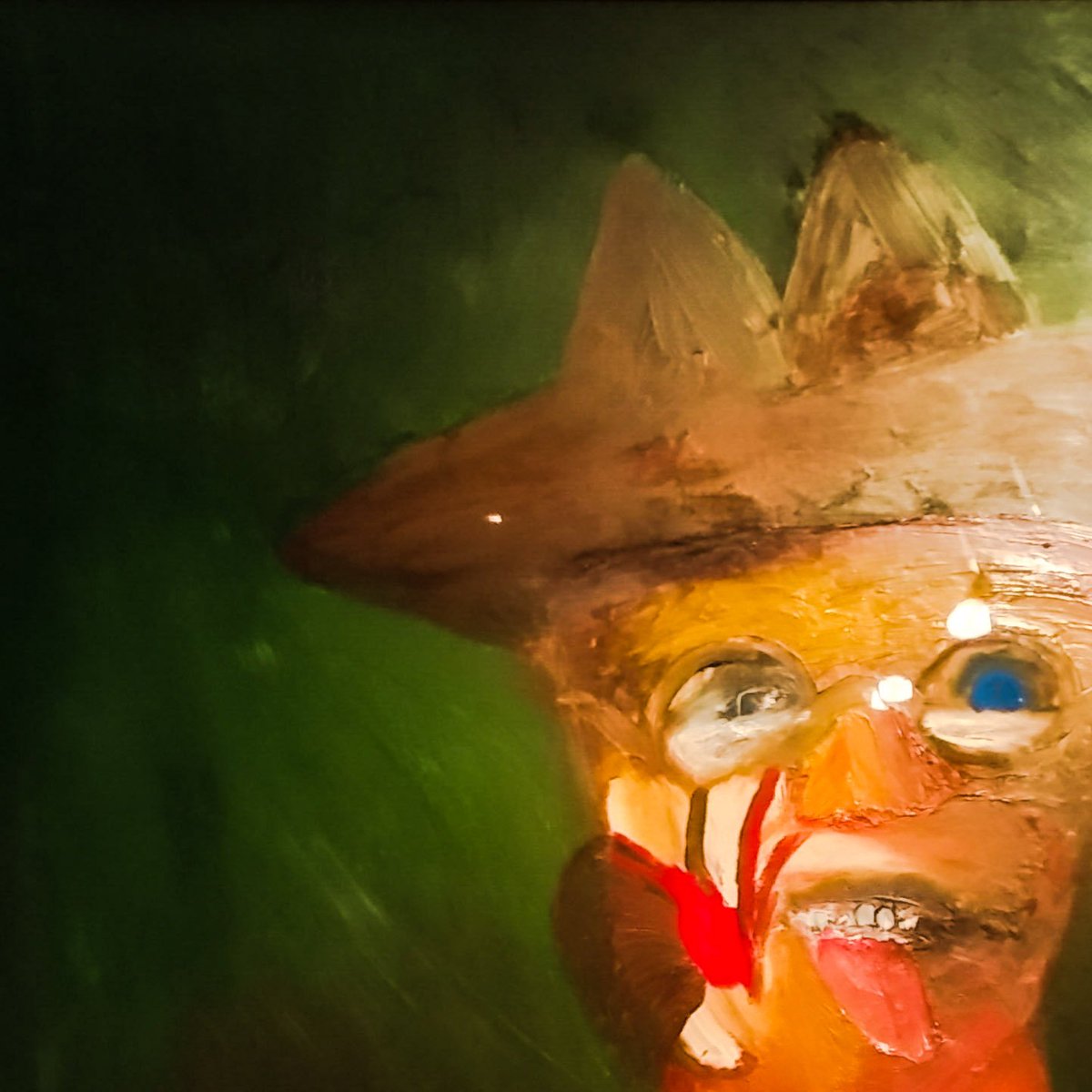 thomsullivansa's tweet photo. Forget "Ned", @artgalleryofsa is home to Sid Nolan's enigmatic #ErnMalley. #Adelaide https://t.co/P9GxaSAPEQ