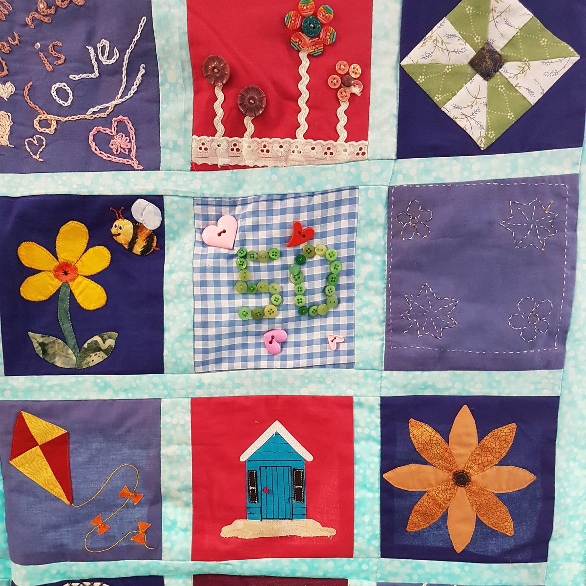 break_charity's tweet image. Congratulations to @CAKGJK who has committed to 50 #MyBreak50 challenges to help us celebrate 50 years of #ChangingYoungLives. Her incredible handmade quilt raised £438.00 for Break. Fantastic! You can sign up and earn your My Break 50 medal too...🏅
break-charity.org/support-us/my-…