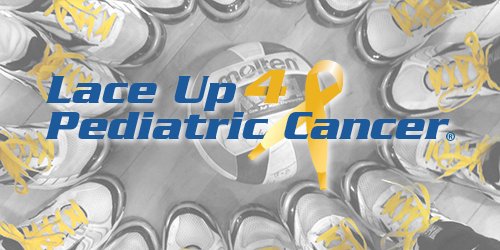 Go4theGoal's tweet photo. Thanks to @HartfordVBall who will be Lacing Up 4 Pediatric Cancer this Friday against UMass Lowell! #HawkVB #G4GLaceUp #LaceUp #GoGold #Go4theGoal #PediatricCancer https://t.co/yzu1hQEihJ