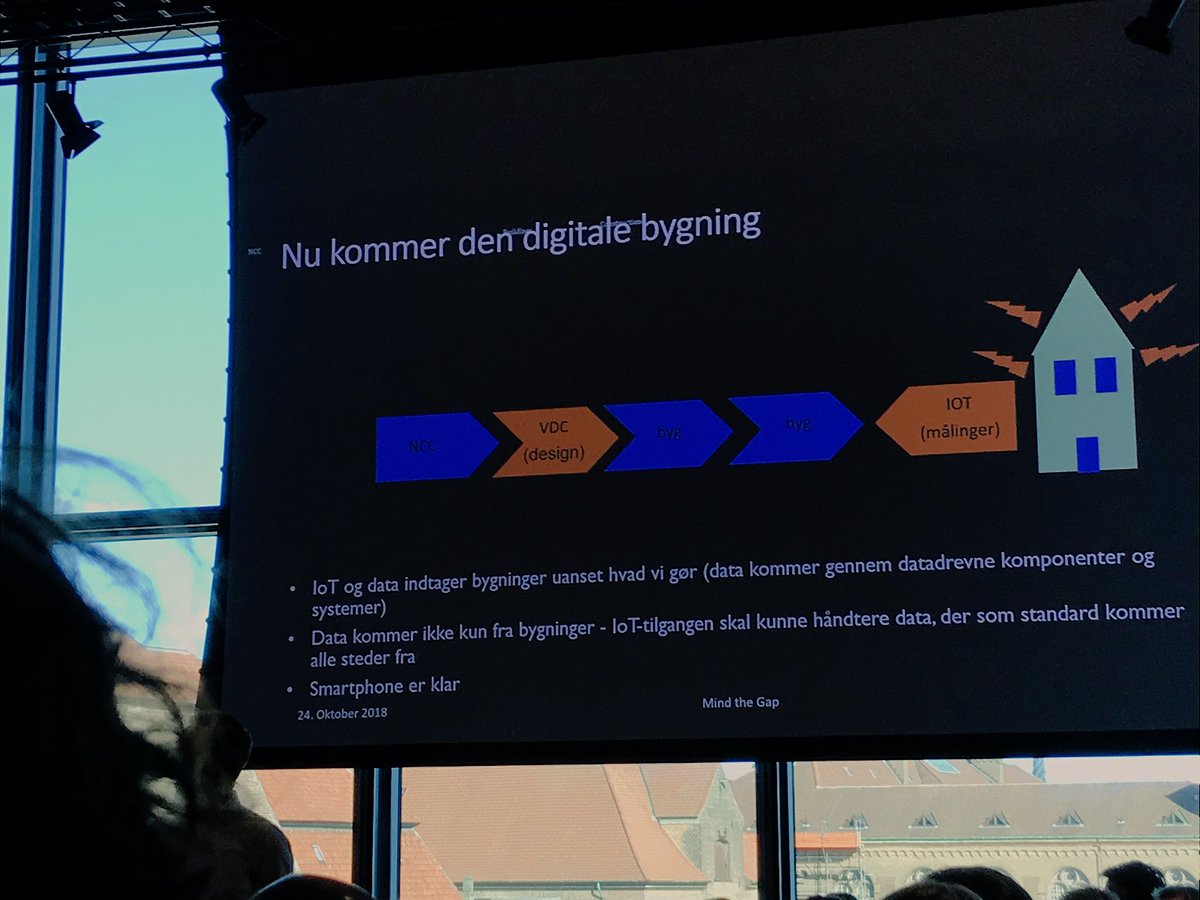 “40% of a building’s #energyconsumption comes from nobody are in the building! #IoT becomes key for #architecture and #EnergyEfficiency - to prevent something like #Dieselgate “ <a href="/MartinManthorpe/">Martin Manthorpe</a> #MindTheGap #dkgreen #energytransition #SDG <a href="/BLOXHUBdk/">BLOXHUB</a> @DACprofessional