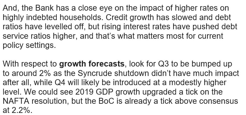 Don Curren On Twitter More From Bmo On The Bank Of Canada S - 