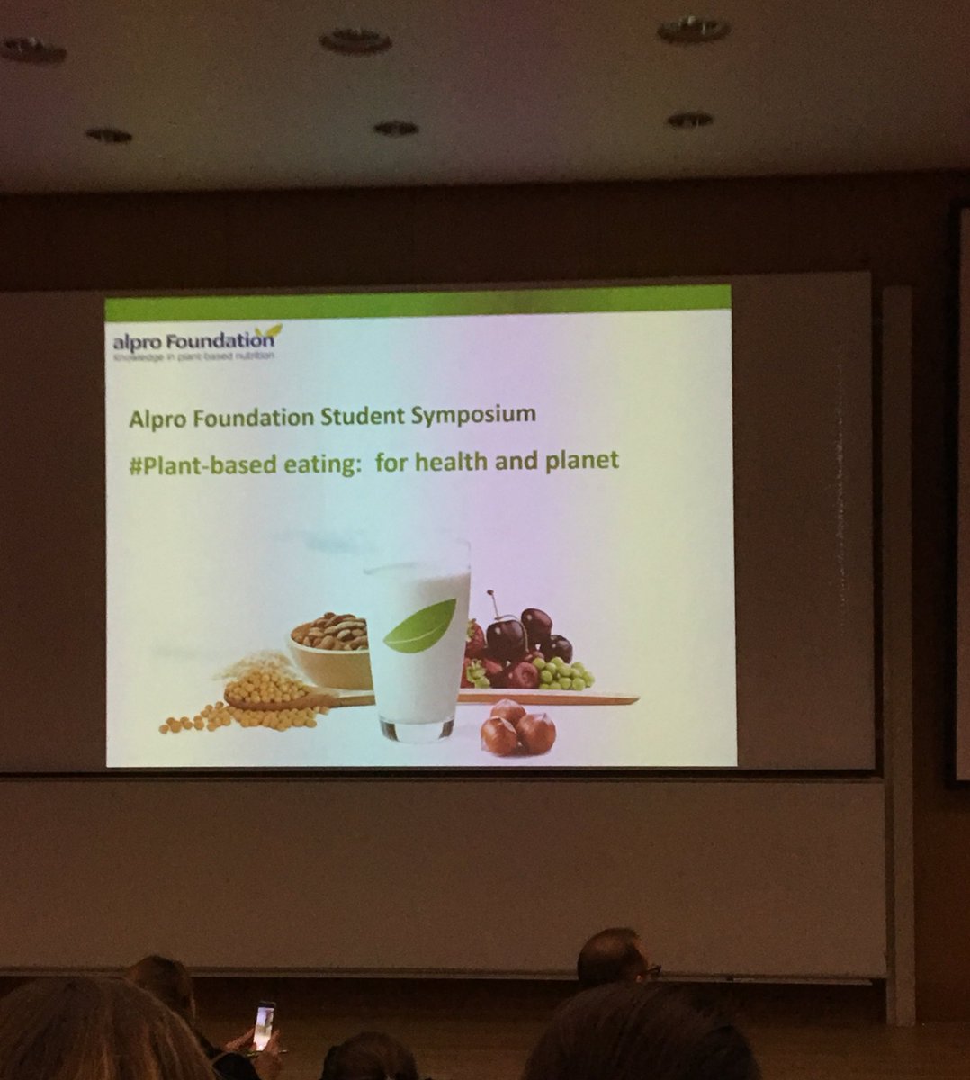 Plant-based eating event this afternoon by <a href="/Alpro/">Alpro</a> at King’s College London #PlantBasedEating #alprofoundation <a href="/lifecourse_KCL/">School of Life Course & Population Sciences</a>