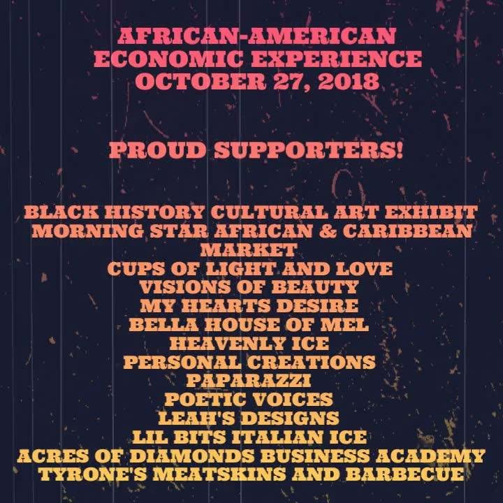 African-American Economic Experience 
#celebrity #caribbean #African-American #blackhistory #blackculture #takeaknee #blacklivesmatter #blackhistorychallenge #Fayetteville #takeaknee #lebron #ipromise #dreamville #poeticvoices #justiceorelse