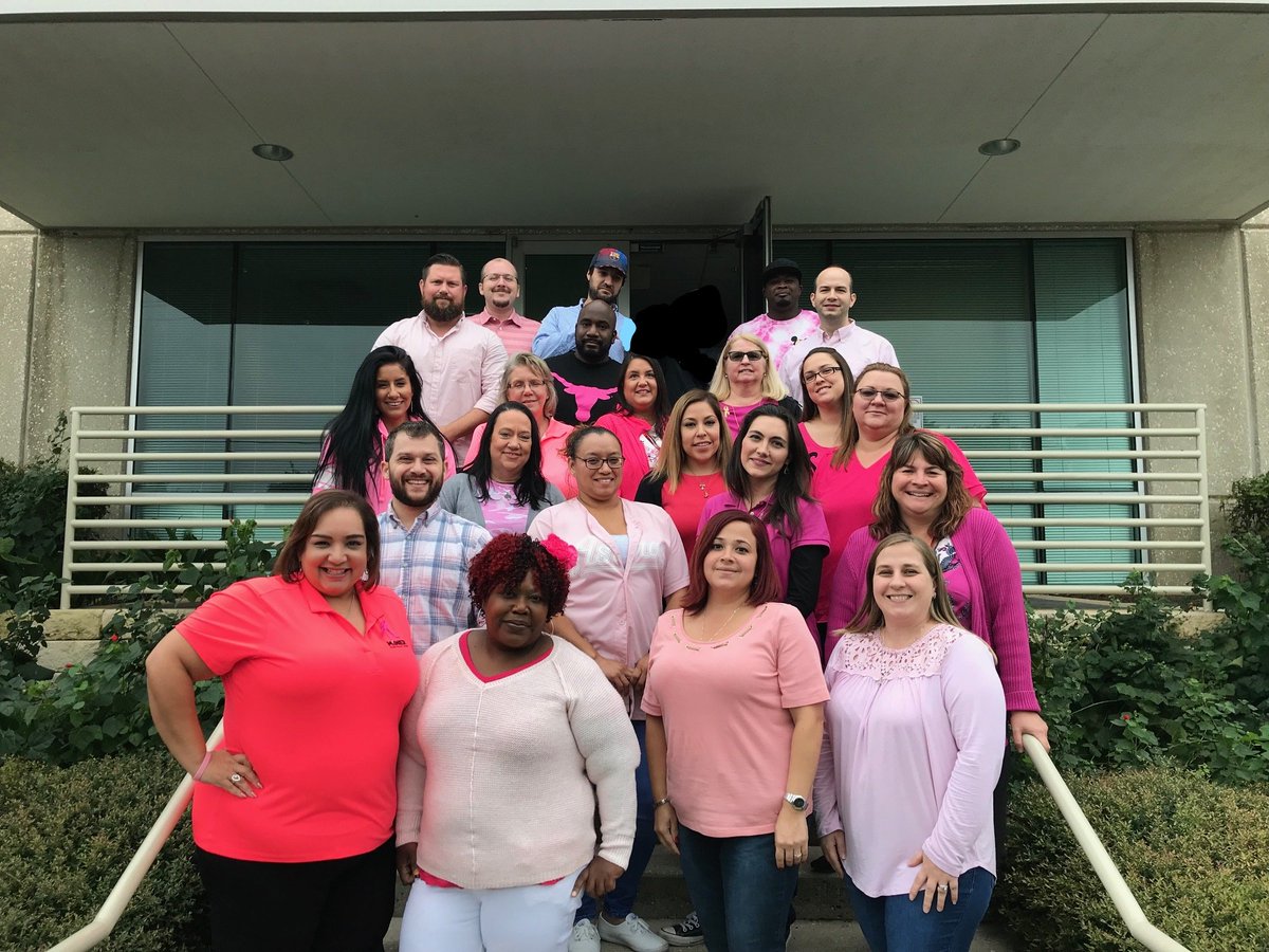 MinerCorp's tweet photo. In honor of Breast Cancer Awareness Month, Miner team members have been pinked out every Wednesday. Join us in raising awareness. https://t.co/Hc9wtcBHr0