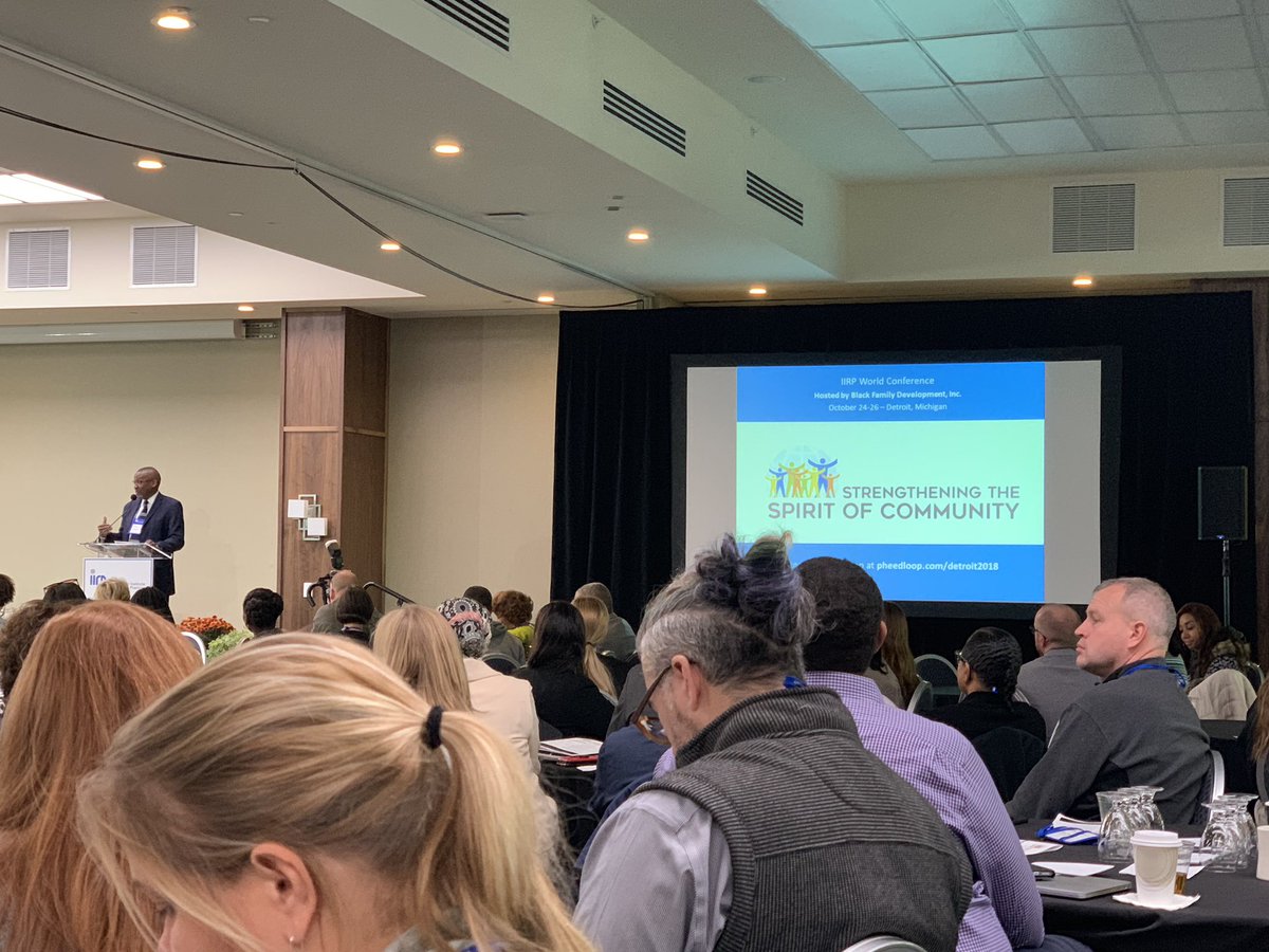 marschultz's tweet photo. Henry McClendon welcoming us to the city of Detroit. Awesome to have the iirp World Conference here! #iirpworldconference https://t.co/SLIq5gLZUq