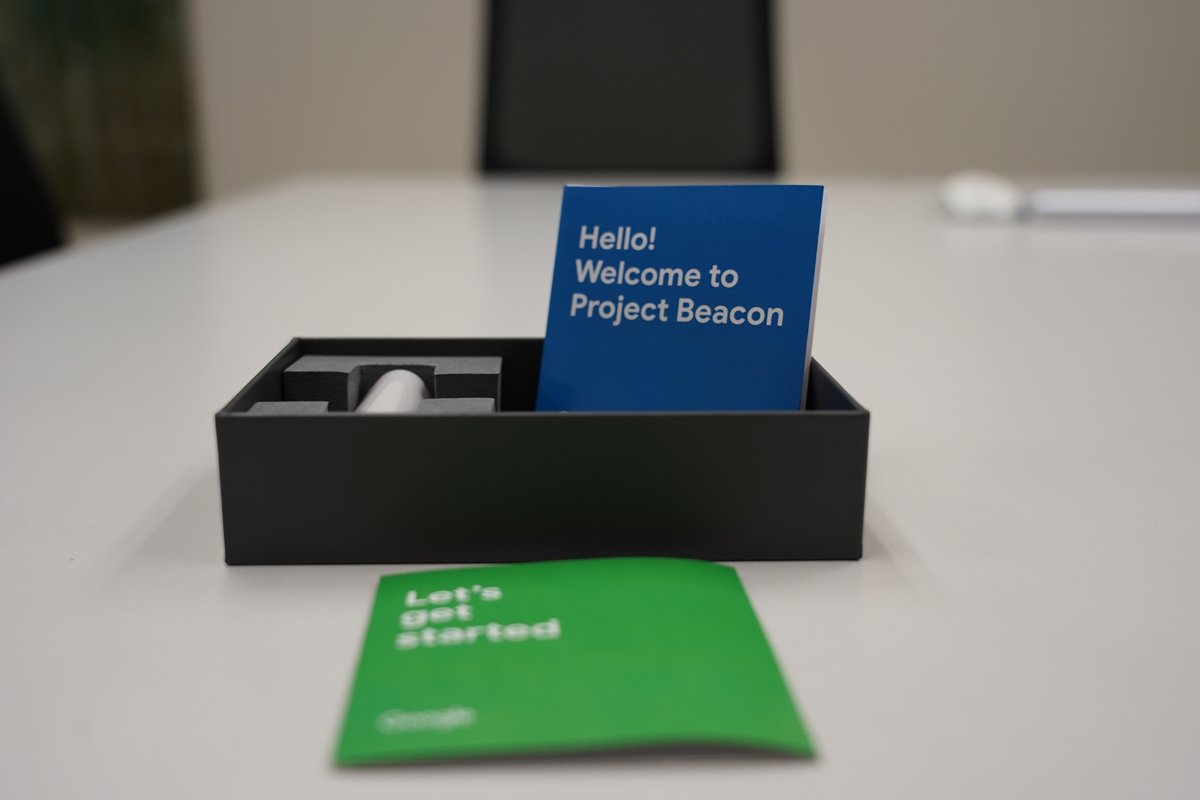 just_windows's tweet photo. Thank you @Google for the #ProjectBeacon https://t.co/FbtAIGlzIR
