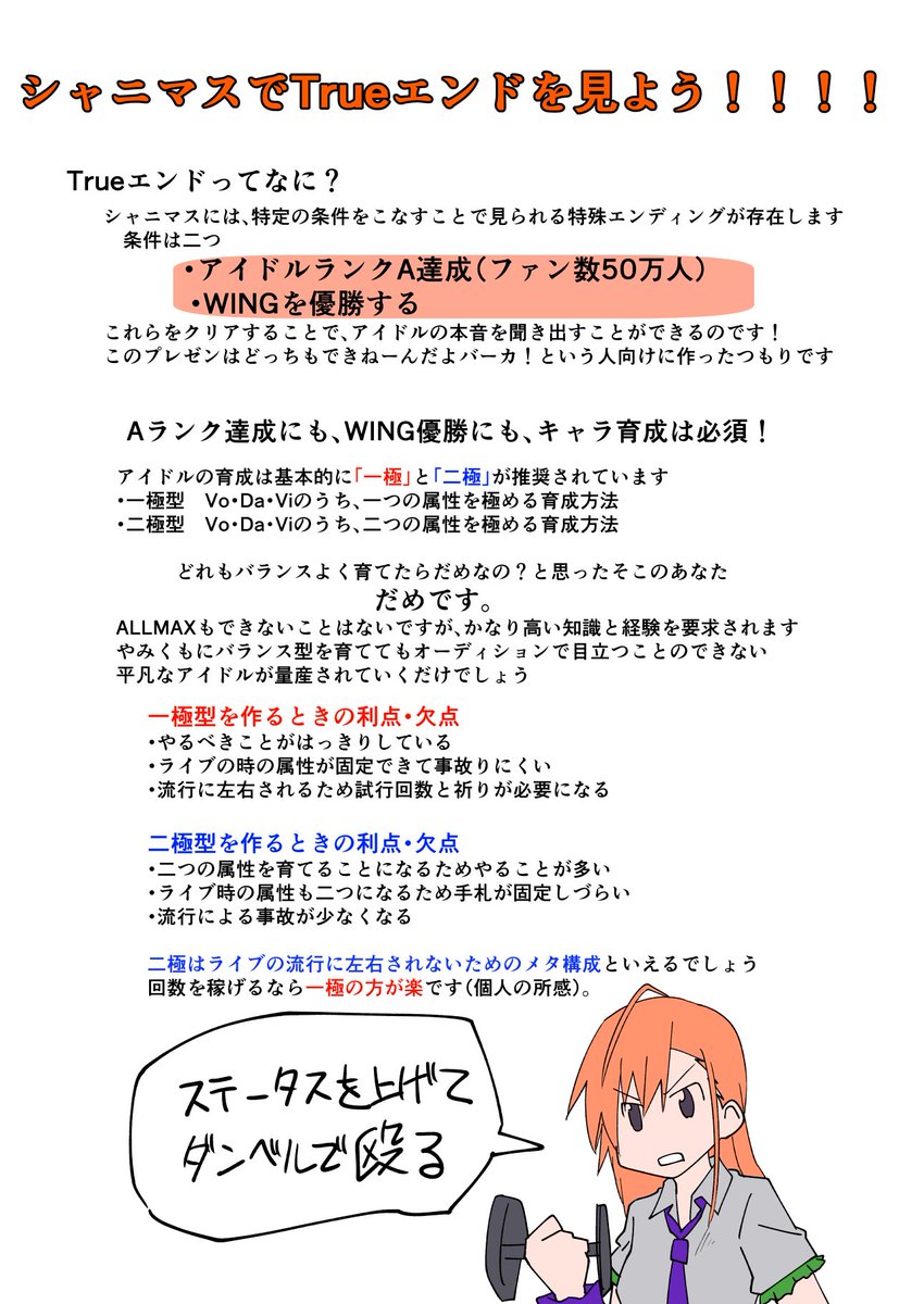 シャニマスtrue攻略系ツイートまとめ Twitter