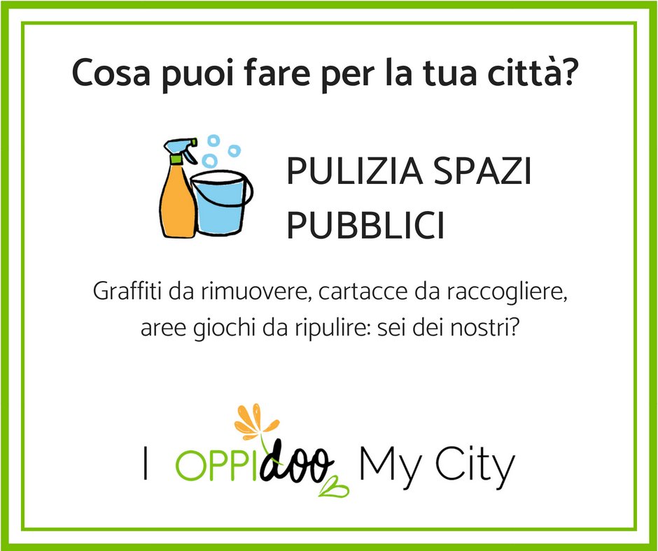 OppidooIT's tweet photo. Una città più pulita non è più un sogno! #IOppidooMyCity https://t.co/STS63UeO08