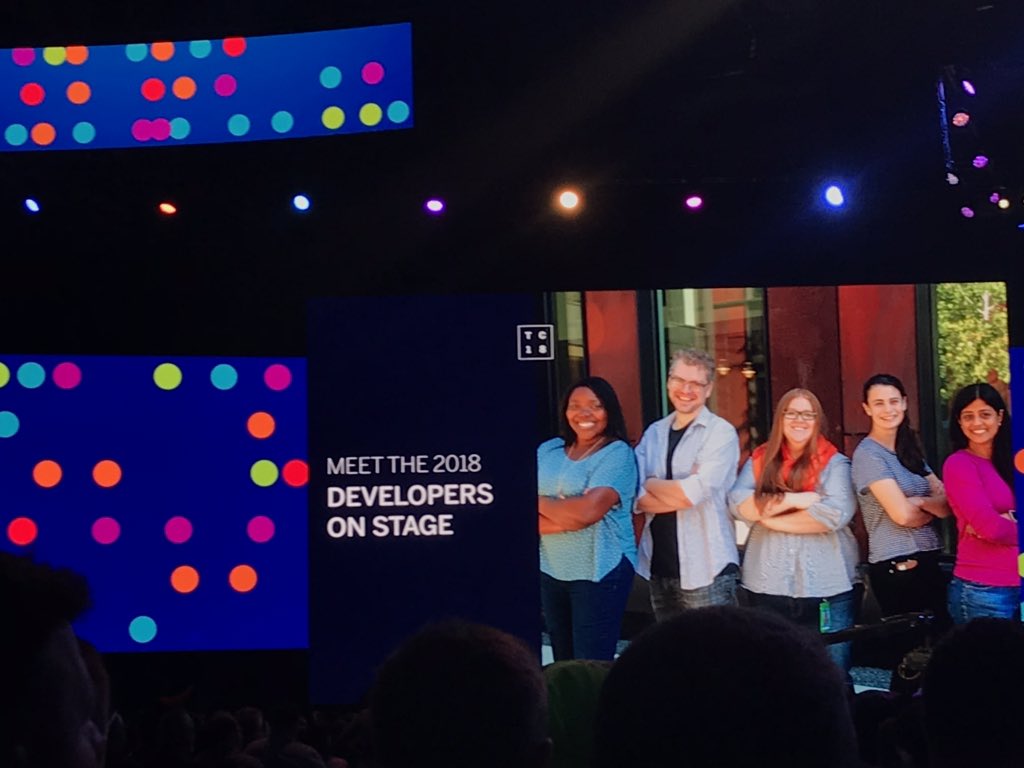 BFitz729's tweet photo. Look at all those women representing Tableau Development! #datapluswomen #tc18 https://t.co/N5LM0rxzLR