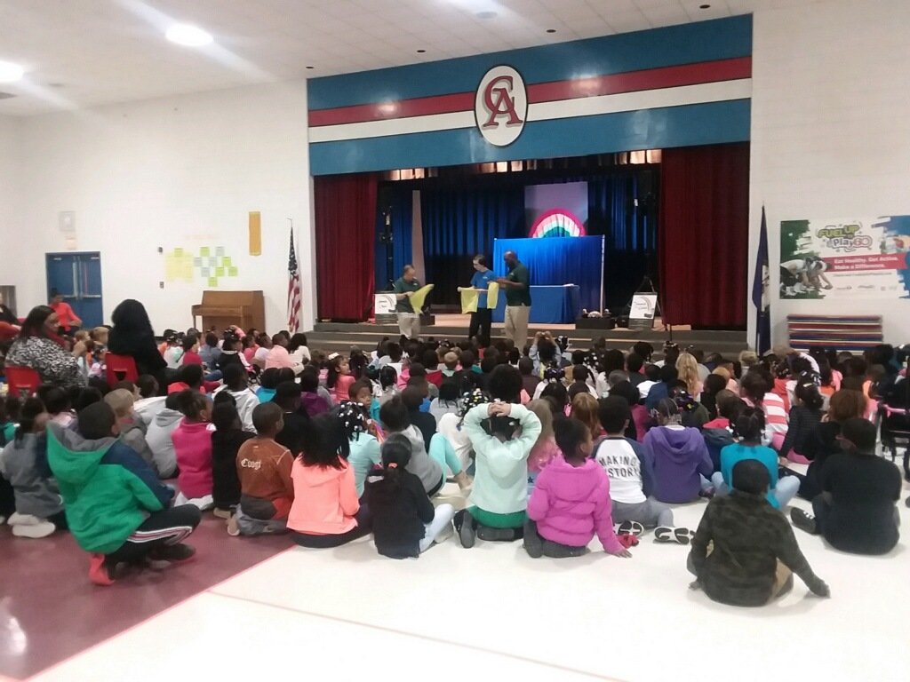 Bullying Prevention program by Young Audiences <a href="/CAESPatriots/">Churchland Academy</a> <a href="/Sand120513/">Dr. R. Sanderlin</a> #PPSbullyfree #UnityDay2018