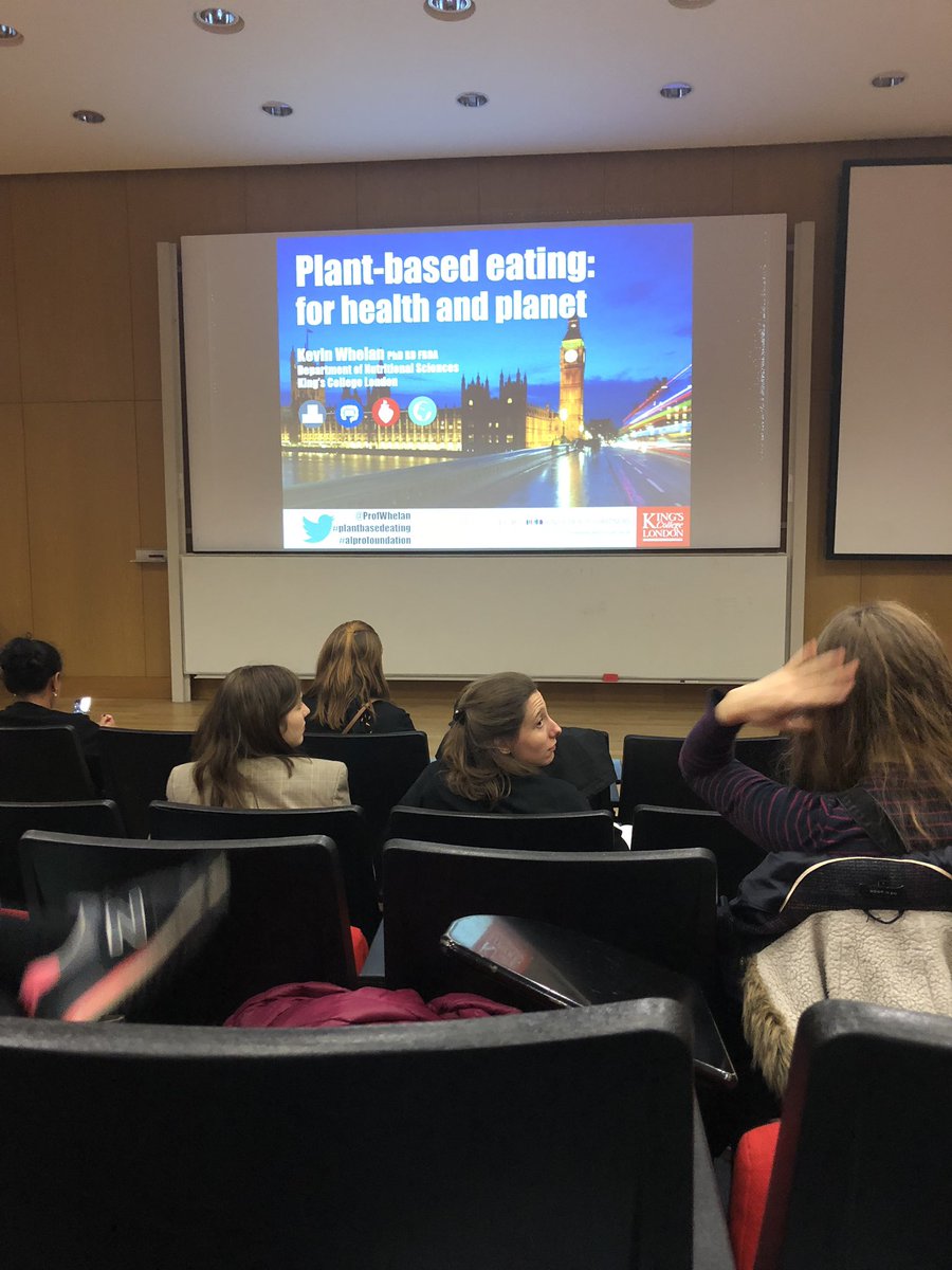 Great talks and more to come at <a href="/Alpro/">Alpro</a> #PlantBasedEating symposium 🍏🥦🍇🍷
