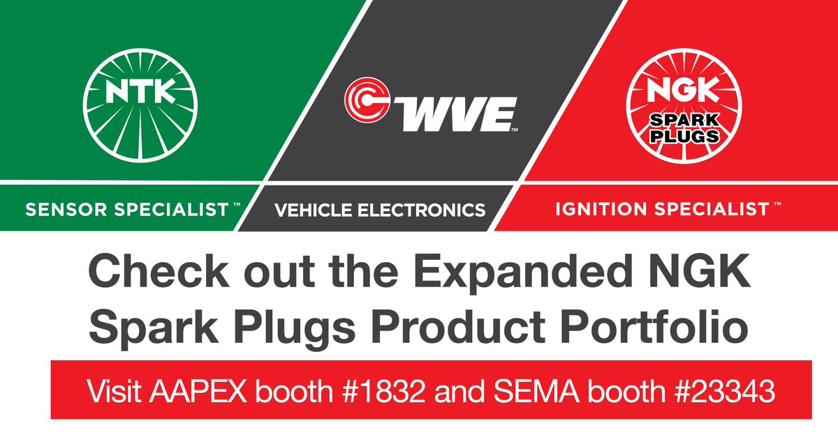 ArtofFast's tweet photo. We've got some exciting new products to announce next week at @AAPEXShow ! Make sure to stop by our AAPEX booth #1832 and our @SEMASHOW booth #23343! 💪😃
#NGKSparkPlugs #NTKsensors #VehicleElectronics https://t.co/GWSjM20bRy