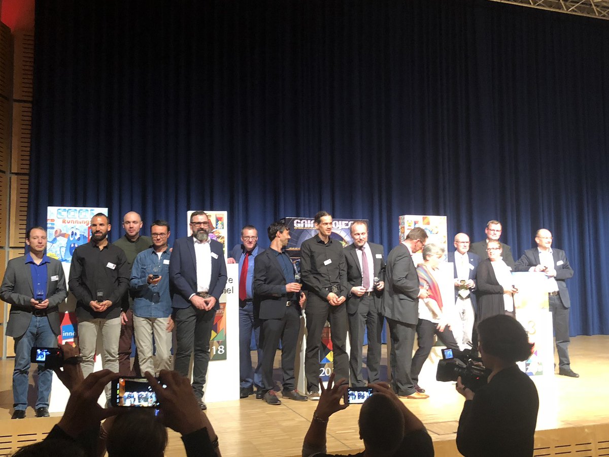 Brettspielbox's tweet photo. Alle Preisträger #DSP18
Glückwunsch https://t.co/vW25qLQ0q7