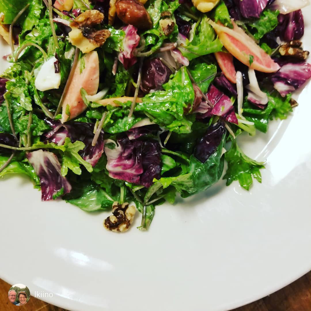 Chef Lauren Kiino is bringing farmer’s market fresh autumn flavors to #RedDog with our kale &amp; roasted grape Waldorf.