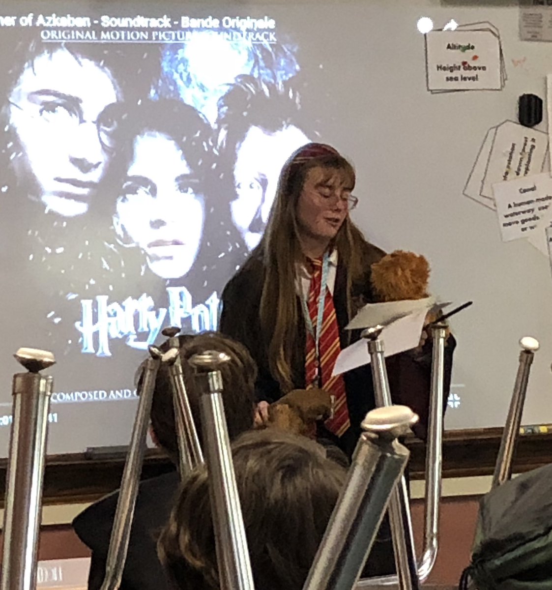 StacyMiddle66's tweet photo. Nineteen students participating in Stacy Middle Schools new Harry Potter Club. Thank you Mr. Delisle for working with CeeCee to bring this club to our students #StudentDrivenClub #SortingHatCeremony #HogwartsHouses #MPSGreatThings https://t.co/UchD9bI4Ul