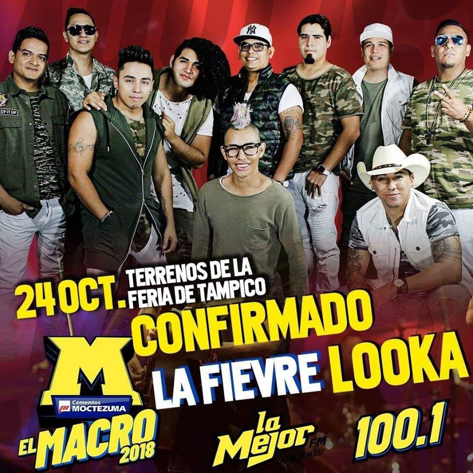 PerlaDLc's tweet photo. Tienes una cita hoy con la @fievre_looka en #ElMacro2018 desde los Terrenos de la Feria!! 🎶🎶 https://t.co/W05aUQR4p9