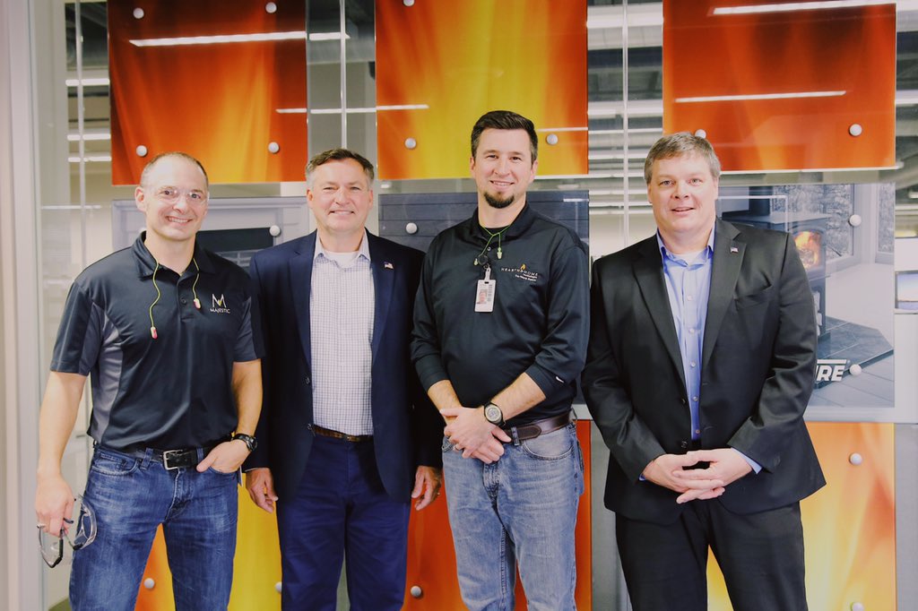 JohnHoweMN's tweet photo. Thanks for the Tour, Hearth & Home, in Lake City, Minnesota!
#HoweForSOS
#CampaignTrail
#HoweWillDoIt
#MN02 #MNpol https://t.co/1RRJEZ9tlP