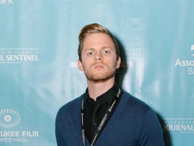 MUCollegeofComm's tweet photo. Congratulations to #DGMD Professor Drew Britton! His feature film “Back at the Staircase” is screening as the closing night feature at this year’s 10th annual MKE Film Festival, which runs through Nov. 1. Our students covered it here in the @MU_Wire https://t.co/7d1eVxn4Py https://t.co/jmmnjkUxb9