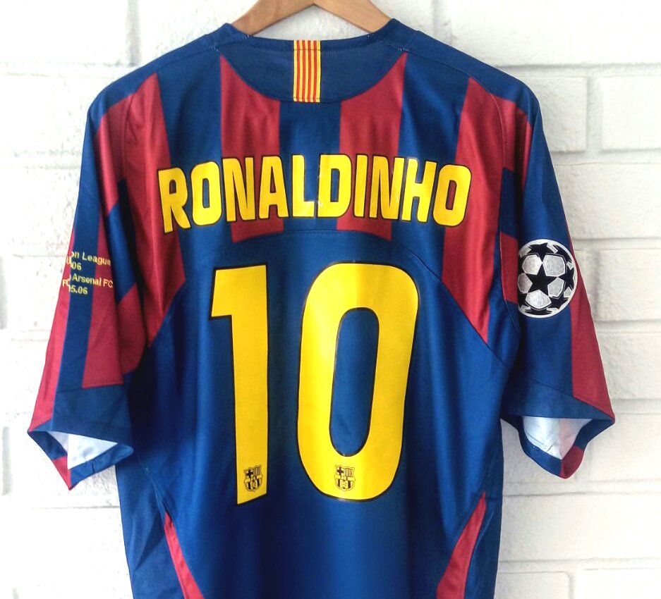 camiseta ronaldinho