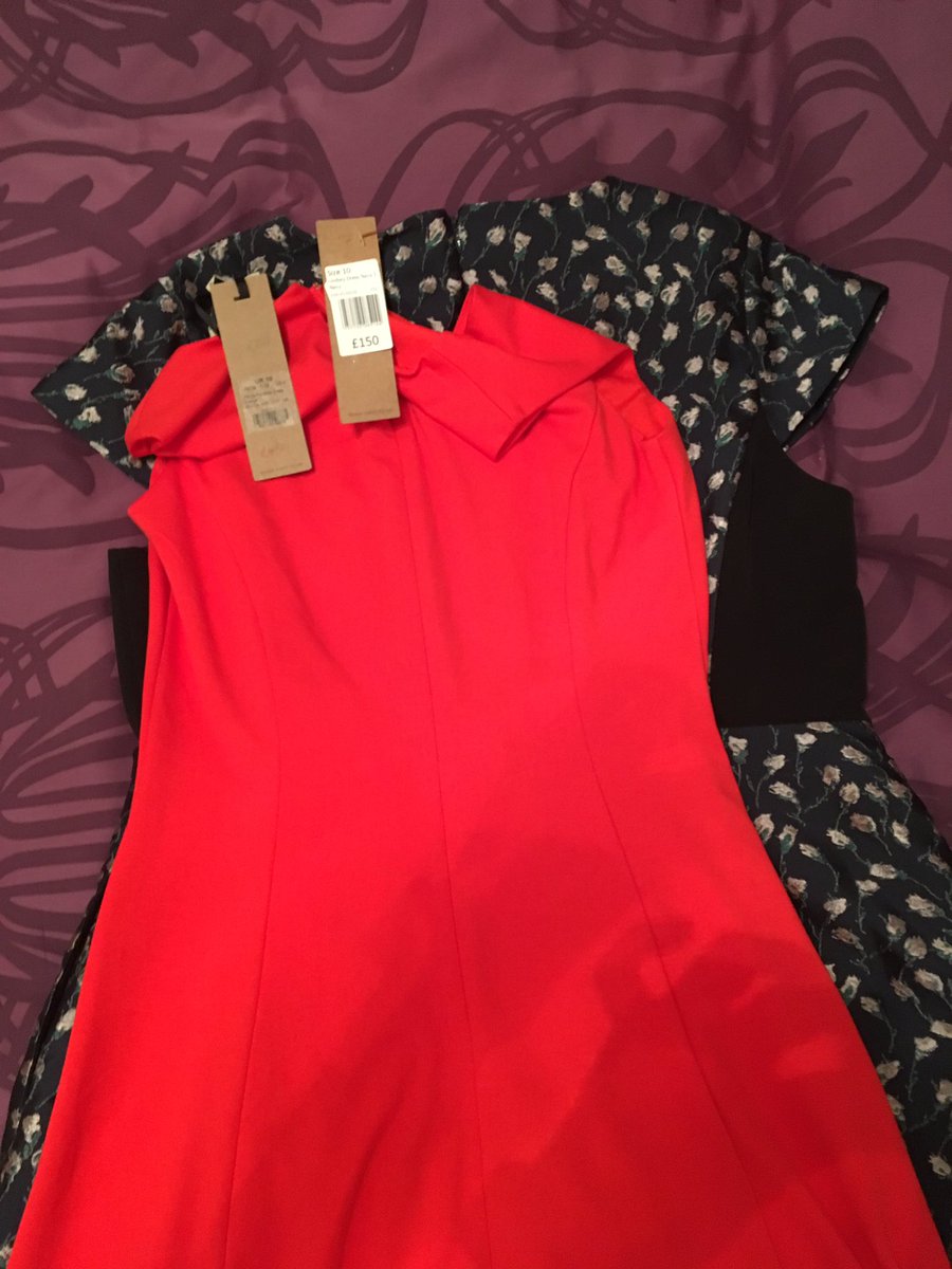 KatNightGal's tweet photo. @PhaseEightPR think there might be a sizing issue... both size 10, but the black dress is at least 4 sizes bigger... it hangs off! How can two things the same size be so different? https://t.co/oqjxgxlSLi