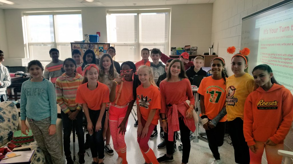 CherryReads's tweet image. #CLIMBtounity #CLIMBtogether 
It&apos;s unity day at @BAM_MS_Official!