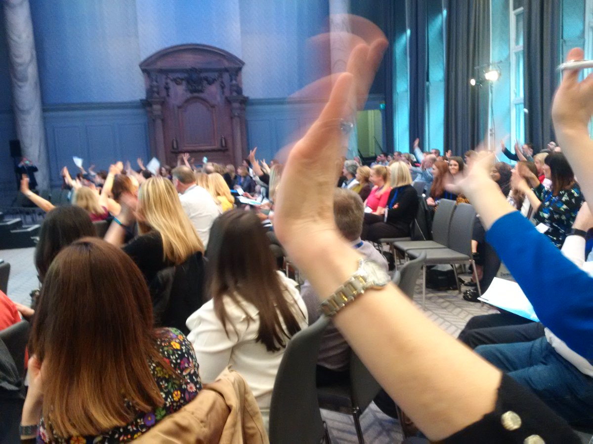 Sorry <a href="/coachingchemist/">Jamie Hayes</a>... that's as crazy as the #sp3aa2018 audience gets!