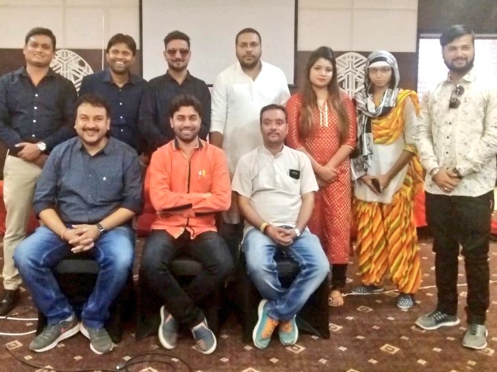 shiblimerajkhan's tweet photo. After a long time get-together with our energetic colleagues .@team #CGYCSM https://t.co/BDQvIIs5i7