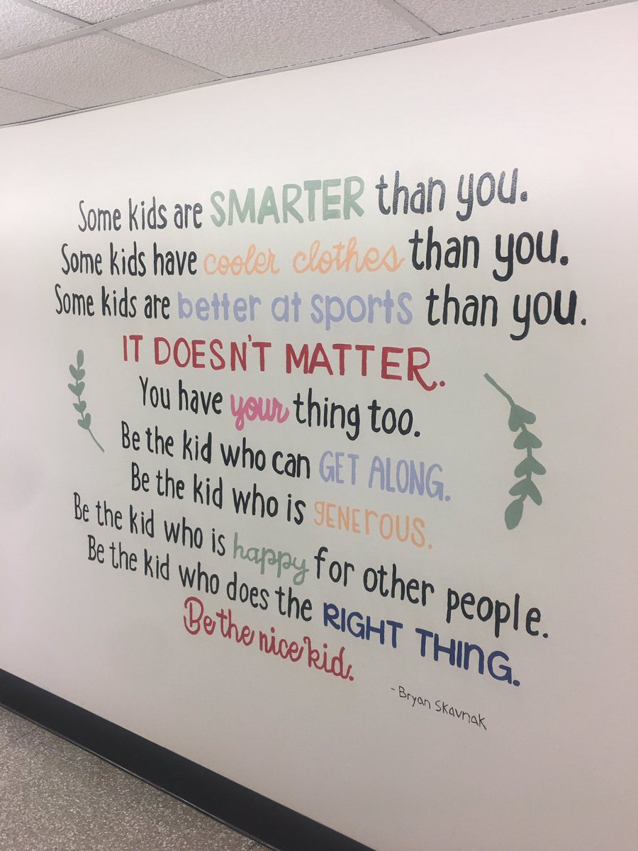 Love this on the wall at Auburn CC. #onceacard