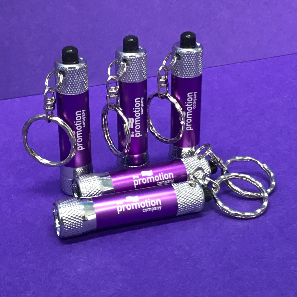 promoco25's tweet photo. It's PURPLE day check out some of our greatest purple products &amp; give us a call if you're looking for colour specific promotional products to promote your brand or business. These torches are a great way to shine a light on your brand. https://t.co/c2ou9lVU6C