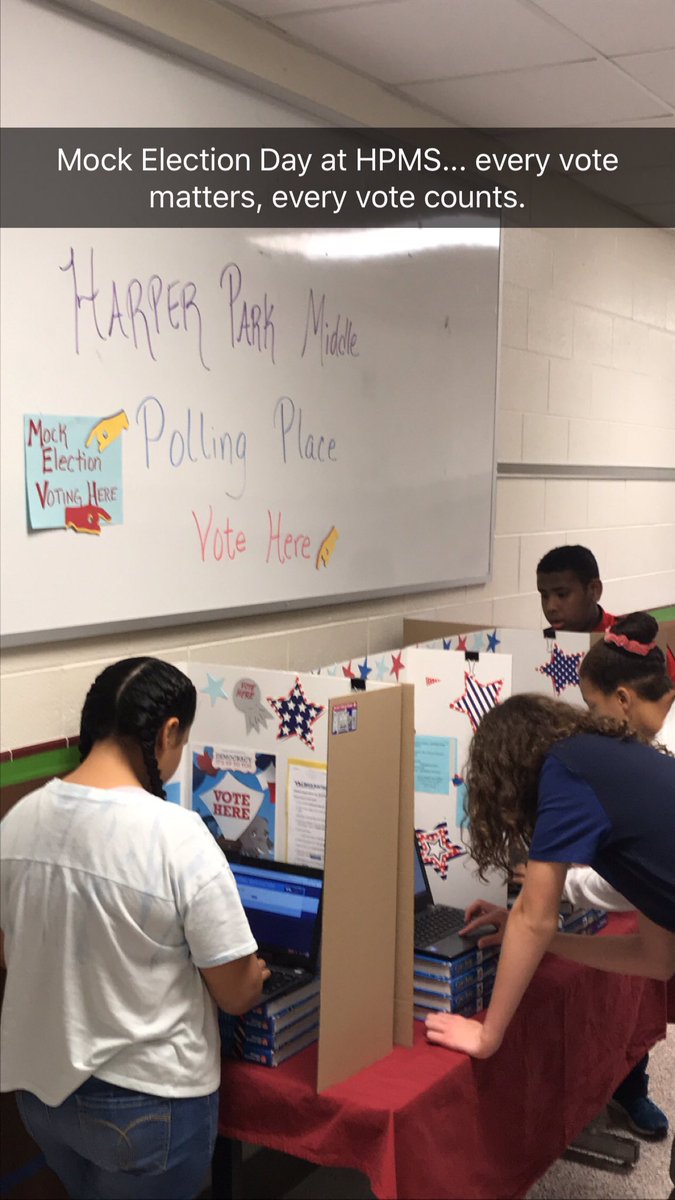 Jean Austin (@jeanaustinhpms) on Twitter photo Mock Election Day at HPMS. Encouraging responsibility and the power of each voice with the help of YouthLeadership.net and ProjectVoteSmart <a href="/VoteSmart/">Vote Smart</a> @HPMSMrsR @MrsJohnsonHPMS Mock Election Day at HPMS. Encouraging responsibility and the power of each voice with the help of YouthLeadership.net and ProjectVoteSmart <a href="/VoteSmart/">Vote Smart</a> @HPMSMrsR @MrsJohnsonHPMS