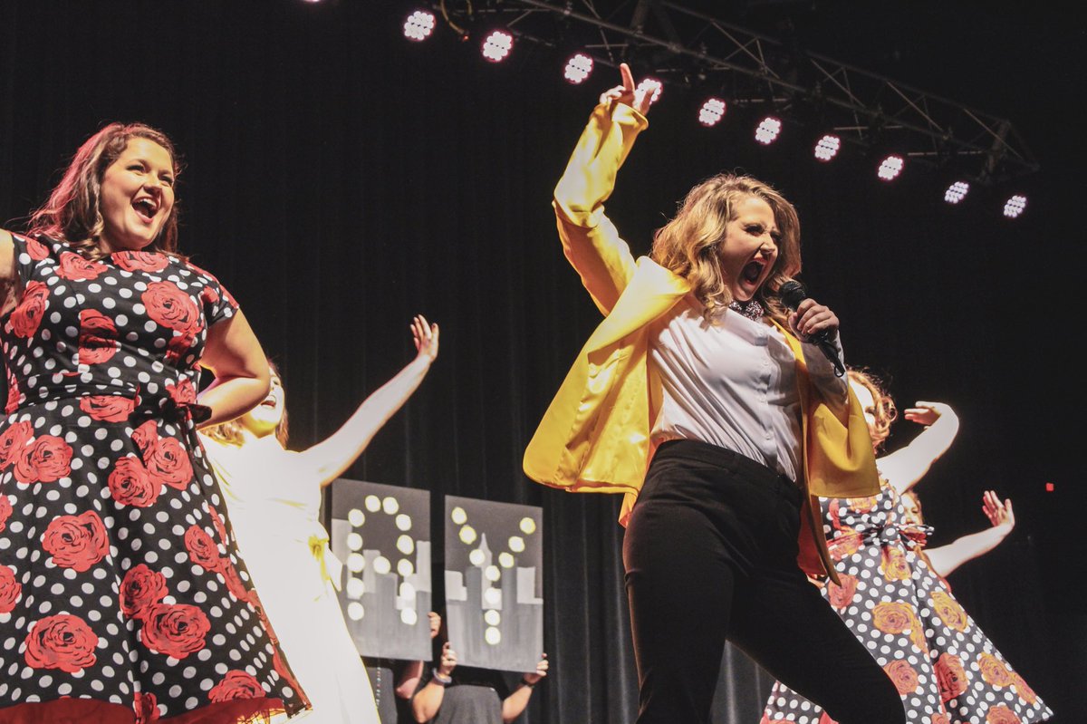 UTMChiOmega's tweet photo. Congratulations on 1st place in Lip Sync, PC ‘18! ✨🎤 https://t.co/f3evmMFoNx