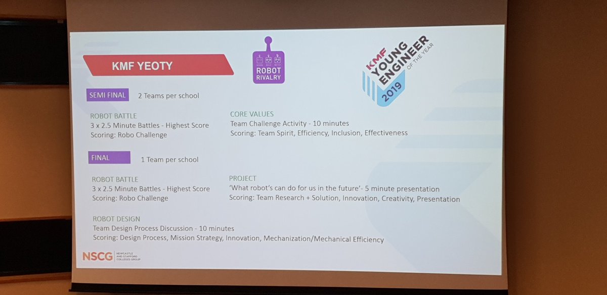 Hobb (@hobbcomp) on Twitter photo Excellent intro to #Yeoty19 #RobotRivalry <a href="/RoboChallenge/">Robo Challenge</a> <a href="/KMFmetal/">KMF Group Ltd</a> <a href="/SMWYEOTY/">St Margaret Ward - Design Technology</a> <a href="/NSCGNewcastle/">Newcastle College</a> <a href="/Barbietings2/">ً</a> <a href="/UltraViolent19/">Ultra_Violent</a> #stem
Looking forward to getting started Excellent intro to #Yeoty19 #RobotRivalry <a href="/RoboChallenge/">Robo Challenge</a> <a href="/KMFmetal/">KMF Group Ltd</a> <a href="/SMWYEOTY/">St Margaret Ward - Design Technology</a> <a href="/NSCGNewcastle/">Newcastle College</a> <a href="/Barbietings2/">ً</a> <a href="/UltraViolent19/">Ultra_Violent</a> #stem
Looking forward to getting started