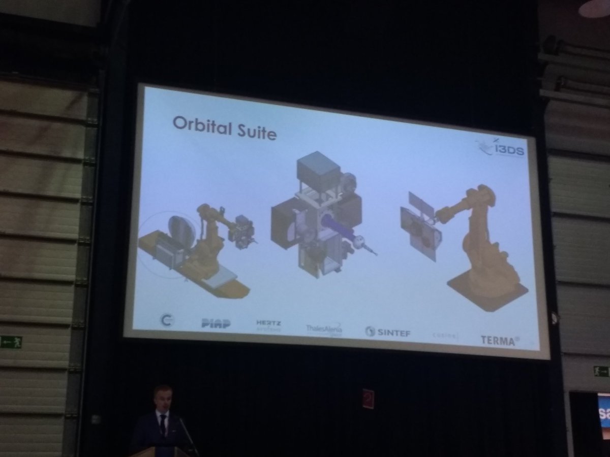 Golans_mom's tweet image. That&apos;s a lot of sensors (and software) tested. I3DS underwent experimental validation  @imperator_jarek #2018csid #OnOrbitServicing