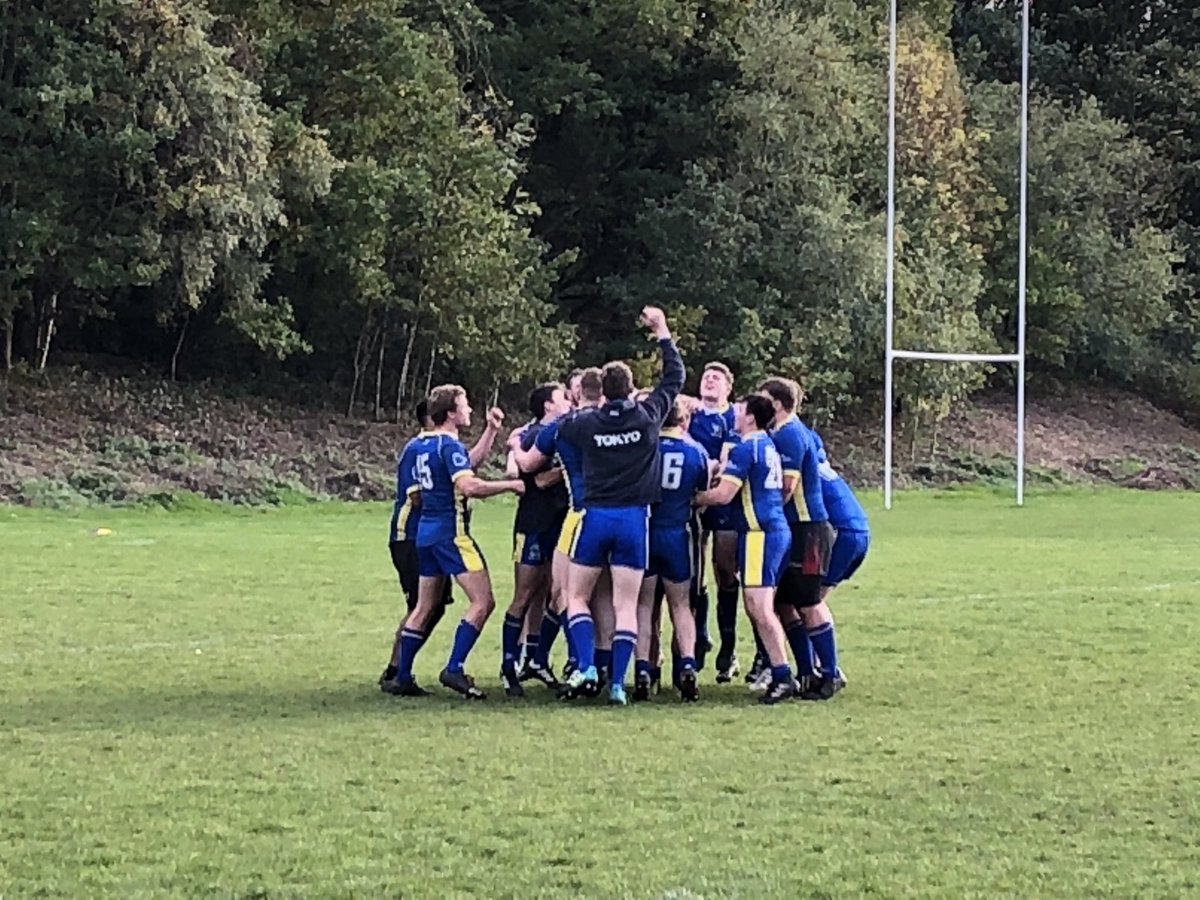 JasonMcCartney's tweet photo. Cracking win for the University of Huddersfield Rugby Union lads over Leeds Uni this afternoon - the Sharks winning 12-10 at Lockwood Park 🦈 #SharkTime @UHRUFC_ @HuddersfieldUni https://t.co/NgO7IZjQ7P