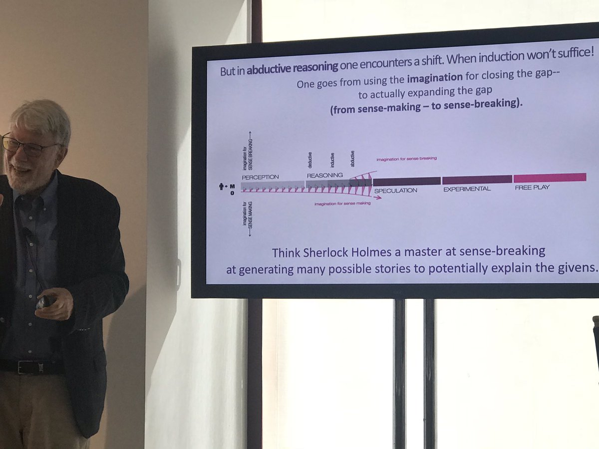 Imagination is more about sensebreaking than sense making. -John Seely Brown #BetterUpShift
