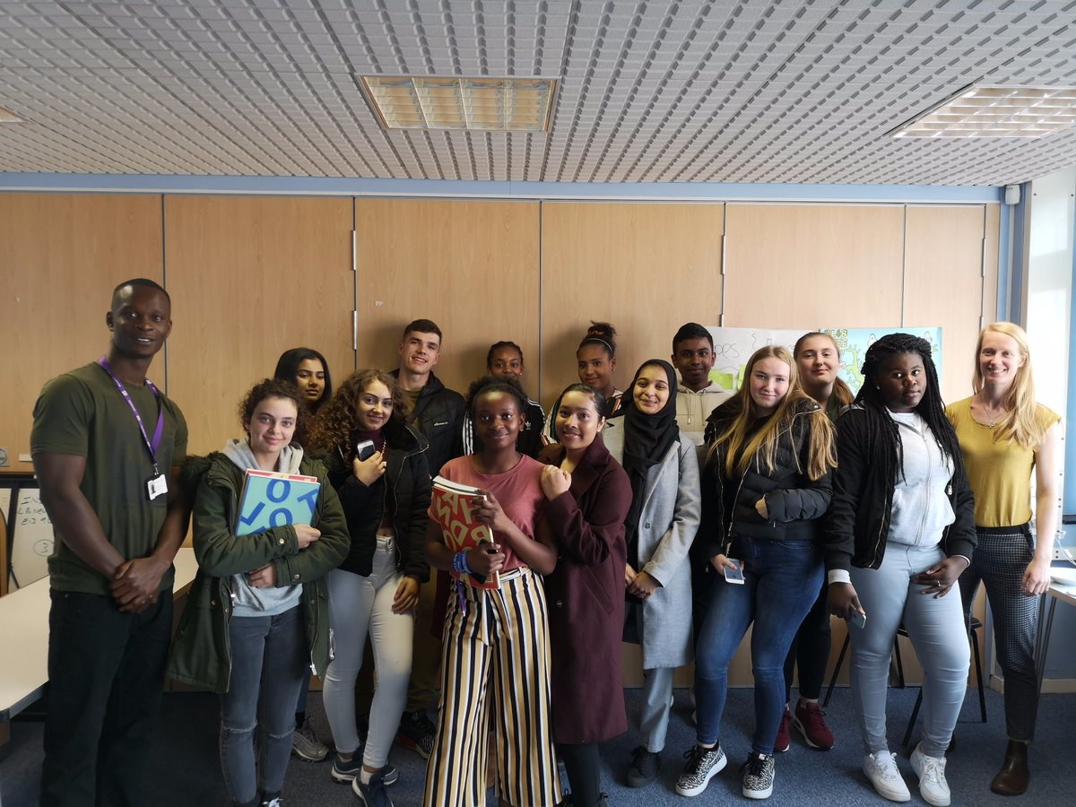 HeadStartNewham's tweet photo. That's a wrap on Day 3 of our More than Mentors training at @npw_ict! What an impressive group of young people from @royaldocksacad and @CumberlandE13 in @NewhamLondon. They are one step closer to becoming #peermentors! 🙌 @BigLotteryFund https://t.co/JXeq9PDDLz