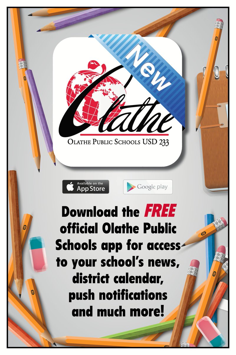 Olathe Public Schools On Twitter The Olathe Public Schools Mobile App Is The Official Home To District School News Events Safe Schools Safe Students Tip Line More Https T Co Iaaww4k8yf Myolatheschools 6332 Olathe Public School Calendar