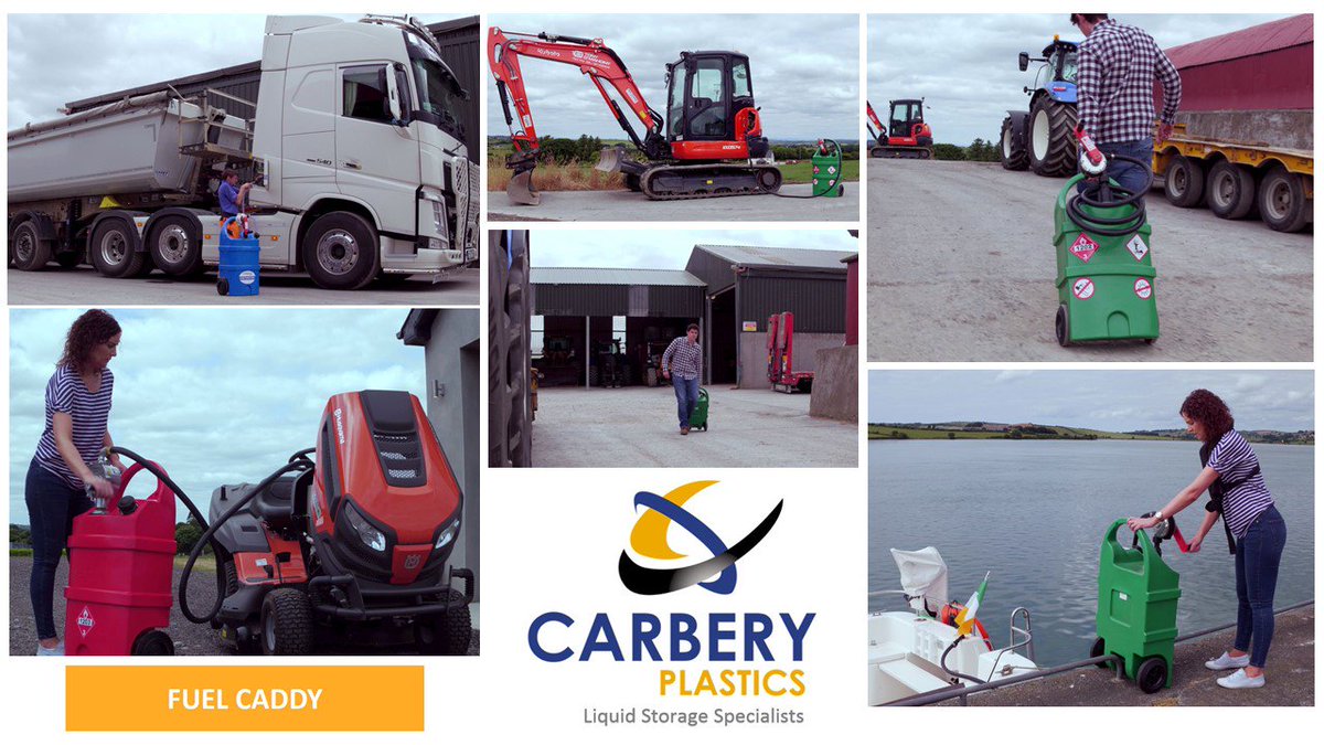 carberyplastics's tweet photo. The Carbery Fuel Caddy provides easy transport of AdBlue, diesel and petrol from the forecourt to your machine. #farming #Construction #fuelcaddy #AdBlue #Petrol #Diesel https://t.co/AGVIrSiMb0